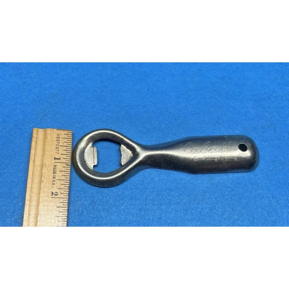 Vintage Labatts Bottle Opener Metal Can Opener Man Cave‎
